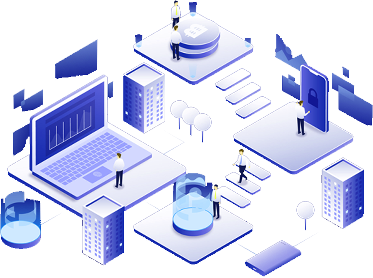 Data and analytics illustration